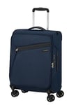 Samsonite Litebeam Spinner S, Hand Luggage, 55 cm, 39 L, Midnight Blue, Blue (Midnight Blue), Spinner S (55 cm - 39 L), Carry-on Luggage
