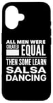 Coque pour iPhone 16 SALSA DANSE DANSE POUR HOMME Funny Latin Dancers Gear