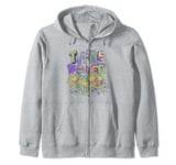 Teenage Mutant Ninja Turtles Turtle Power Vintage Group Shot Zip Hoodie