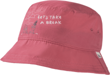 Jack Wolfskin Kids' At Home Bucket Hat Soft Pink, M