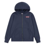 Levi's® Boxtab sweatshirt med full dragkedja - Dress Blues