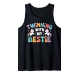 Twinning With My Bestie Unicorn Magical Duo BFF Twins Day Tank Top