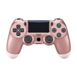 PS4 Handkontroll Trådlös DoubleShock för Play-station 4 Rosa