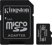 Carte Micro SD Micro Secure Digital 32 GB Class 10 + Adaptateur Kingston