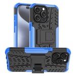 Apple iPhone 15 Pro Max Heavy Duty Case Blue