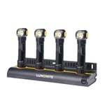 Ladestasjon LUMONITE® 4-Slot Charging Station V2, Ladestasjon + 4 x Lumonite Compass