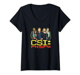 CSI: Miami The Cast In Black V-Neck T-Shirt