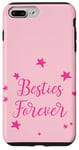 Coque pour iPhone 7 Plus/8 Plus Jolies étoiles avec inscription « Best Friends For Besties Forever Friend »