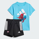 adidas x Marvel Spider-Man Tee Sett, barn