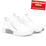 Crosshatch Mens Nimbus Everyday Shoes Trainers White