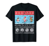 Funny Runners Christmas Oh What Fun It Is To Run T-Shirt