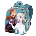 Disney La Reine des Neiges 2 (Frozen 2) Enchanted-Sac à dos Basic, Bleu