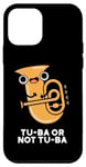 Coque pour iPhone 12 mini Tuba Or Not Tuba Jeu de mots amusant