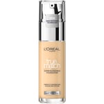 LOreal Paris L'Oreal Cosmetics True Match Foundation 30 ml - 1.N Ivory