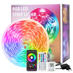 10m LED-lampor Bluetooth RGB-lampor LED-remslampor