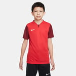 Nike Spillertrøye Dri-FIT Trophy 5 - Rød/Burgunder/Hvit Barn, størrelse XS: 122-128 cm