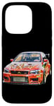 Coque pour iPhone 14 Pro JDM Voiture de course japonaise Drift Tuning Marché intérieur japonais