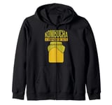 Kombucha Starter Kit for Tea Drink Lover Kombucha Zip Hoodie