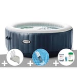 Spa gonflable Intex PureSpa Blue Navy rond 6 places à bulles