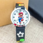 Barnklocka 3D Anime Mario Cartoon Quartz Klocka D