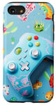 Coque pour iPhone SE (2020) / 7 / 8 Motif de manette de jeu vidéo amusant pour adolescent