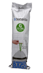 Brabantia Bin Liners  23-30l - 20 Bags. C42