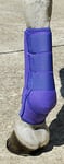 Rhinegold Sports Medicine Boots pour Poney Violet