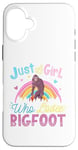 iPhone 16 Plus Just Girl Who Loves Sasquatch Just The Girl Who Love Bigfoot Case