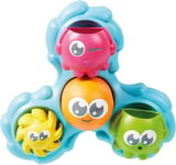 TOMY Games E72820C Spin  Splash Toomies Octopus Bath Toy for Water Play Suitable