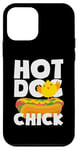 iPhone 12 mini Hot Dog Chick Funny Food Humor Design Case