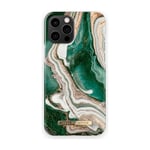 IDEAL OF SWEDEN Case iPhone 12 Pro Max suojakuori, golden jade marble