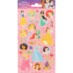 Klistermärken Disney Princess Glitter 1 ark