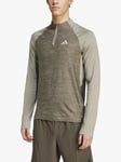 adidas Men's Gen Z Sports Top, Silver Pebble Mel.