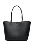 Lauren Ralph Lauren Faux-Leather Reversible Tote Bag Svart