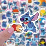 Pack of 50 Lilo and Stitch Stickers Vinyl For Kids Laptop Scrapbook Skateboard