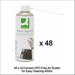 48 x 400ml Compressed Air Duster Cleaner Spray Can Laptop Keyboard Mouse Printer