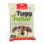 Hundtugg Dogman Tuggrulle med Anka Vit M 17,5cm 10-p