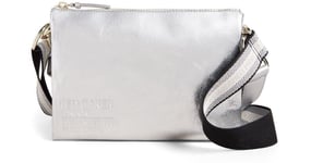 TED BAKER CROSSBODY BAG DARCEYY WEBBING IN SILVER