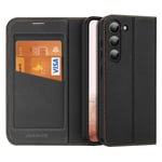 DUX DUCIS Skin X2 Tough Wallet Stand Case for Samsung Galaxy S23+ (Plus) - Black