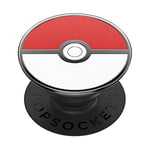 PopSockets: PopGrip - Support et Grip pour Smartphone et Tablette avec un Top Interchangeable - Pokémon - Poké Ball Enamel