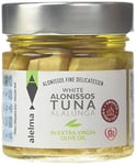 Alelma Smoked White Alalunga Alonissos Tuna in Extra Virgin Olive Oil, 212 g