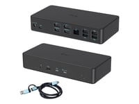 I-Tec - Dockningsstation - För Bärbar Dator, Surfplatta - Usb-C / Thunderbolt 3 / Usb 3.0 - 2 X Dp, 2 X Hdmi - 1Gbe - 100 Watt - Europa