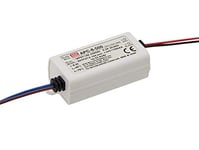 Mean Well, AC 110/220 V DC12 V, SWITCHING Power Supply Converter pour la lumière de bande flexible de LED, le transformateur, 8 W 16 – 32 V 250 mA (apc-8 – 250)