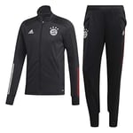 Adidas Fcb Tk Suit Tracksuit - Black/Fcb True Red, XX-Large