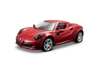 1:32 Alfa Romeo 4C - Röd