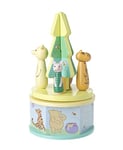 Classic Winnie The Pooh & Friends Carousel Music Box for Girls, Boys, Disney Wooden Toys - Early Development & Activity Toys, Musical Toys - Official Licensed Winnie The Pooh Gifts by Orange Tree Toys