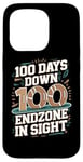 Coque pour iPhone 15 Pro Football 100e jour d'école 100 jours de réussite