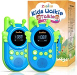 Bee Walkie Talkie Kids Toys for 3 4 5 6 7 8 Year Old Boys Girls Blue & Green