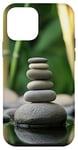 Coque pour iPhone 12 mini Zen Garden Stones Bambou Serenity Mindfulness