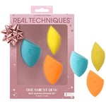 Real Techniques Dreamiest Dew Best Blends Sponge Kit, 3 Piece Limited Edition Gift Set